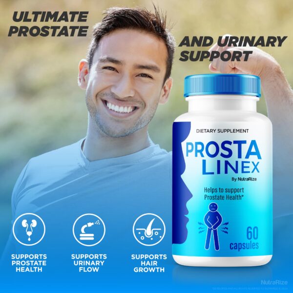 Prostalinex cápsulas naturales para función de vejiga