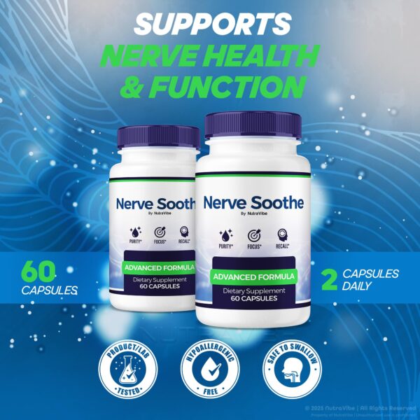 Etiqueta posterior de Nerve Soothe