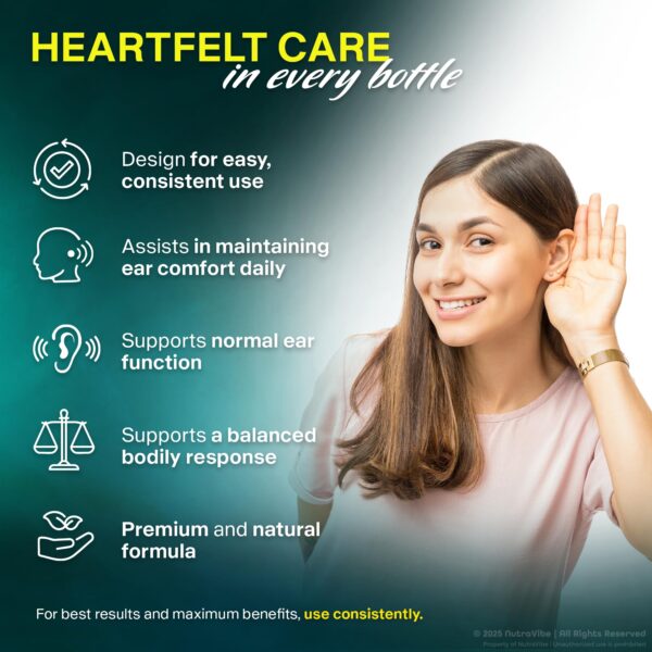 Gotas Audifort para balance auditivo y claridad