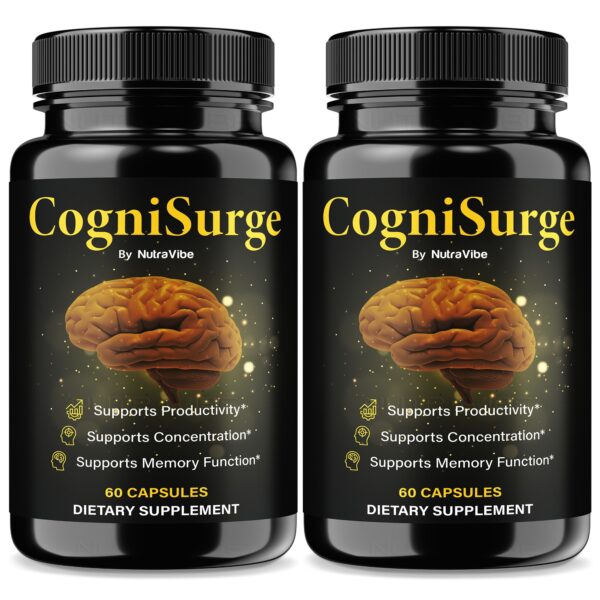 Paquete 2 CogniSurge cápsulas para memoria enfoque y energía