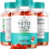 Paquete trasero Gomitas Keto Raw ACV naturales
