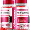 Paquete de 2 Gomitas Keto Opti Burner con Vinagre de Sidra de Manzana