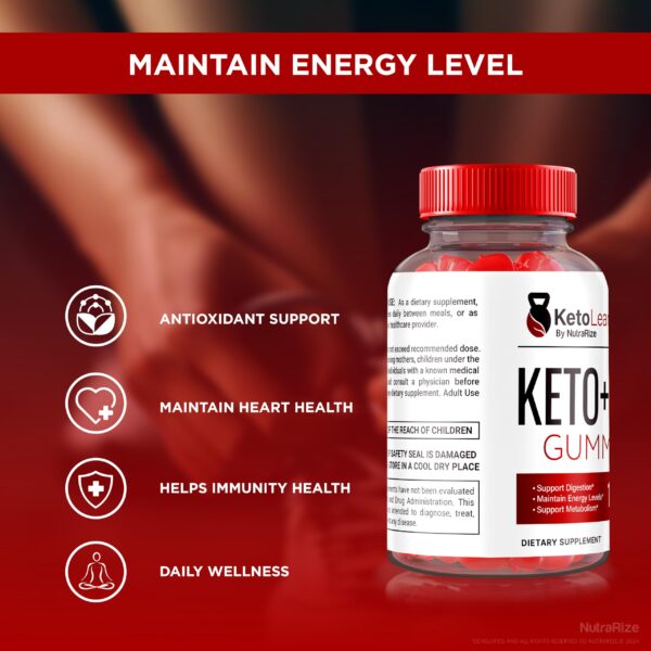 etiqueta frente gomitas keto lean acv suplemento dietético