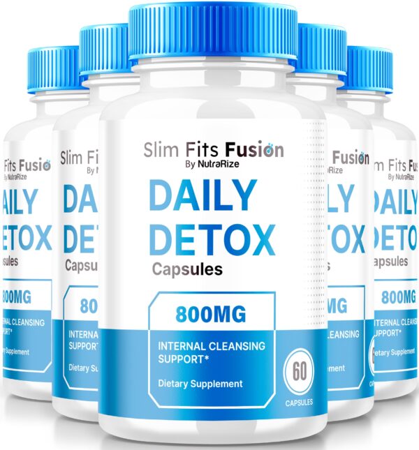 Paquete de 5 cápsulas Slim Fits Fusion para pérdida de peso avanzada