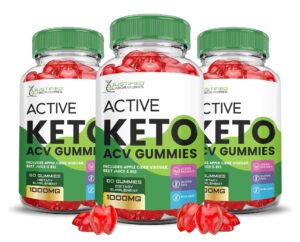 Version 1.0.0 Active Keto ACV gomitas paquete 3 salud keto vinagre manzana