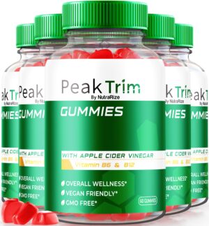 Version 1.0.0 PeakTrim Keto gomitas paquete de 5 300 unidades