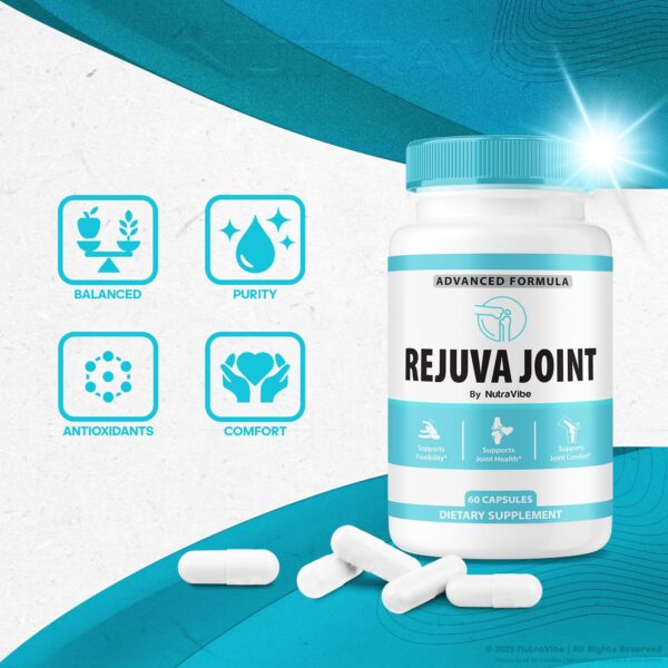 Cápsulas Rejuva Joint para apoyo integral de articulaciones