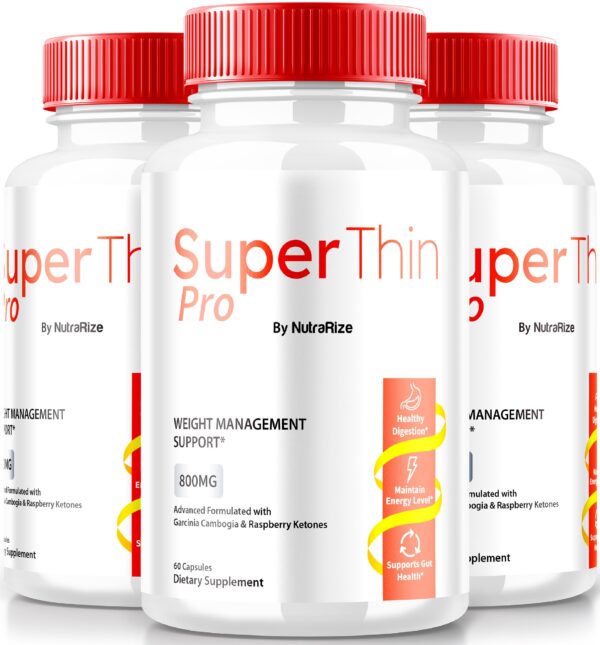SuperThin Pro cápsulas paquete triple 180 unidades para pérdida peso