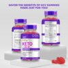 Frasco NutraRize Gominolas KetoLion apoyo keto y ACV
