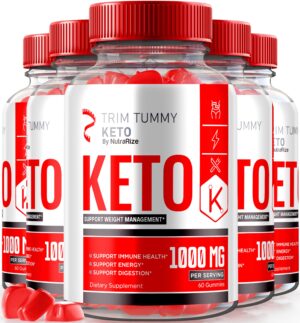 Paquete gomitas Trim Tummy Keto para pérdida de peso 300 unidades