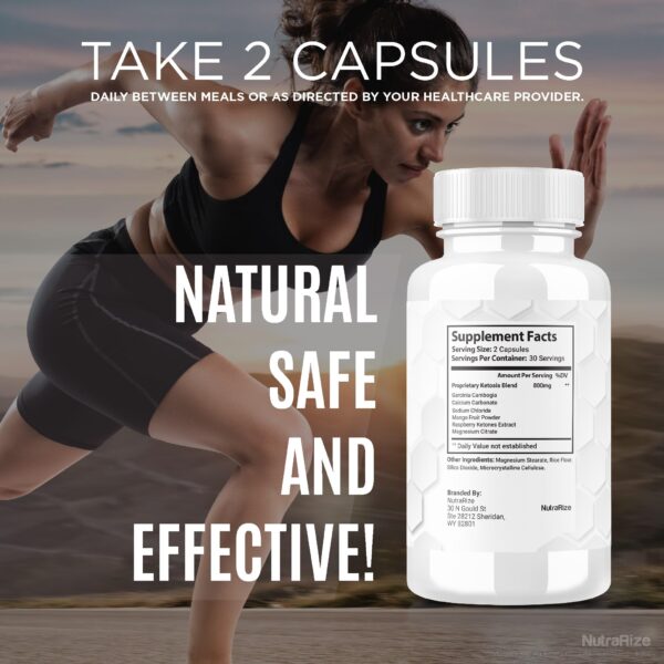 Suplemento Keto Charge para controlar antojos y promover saciedad