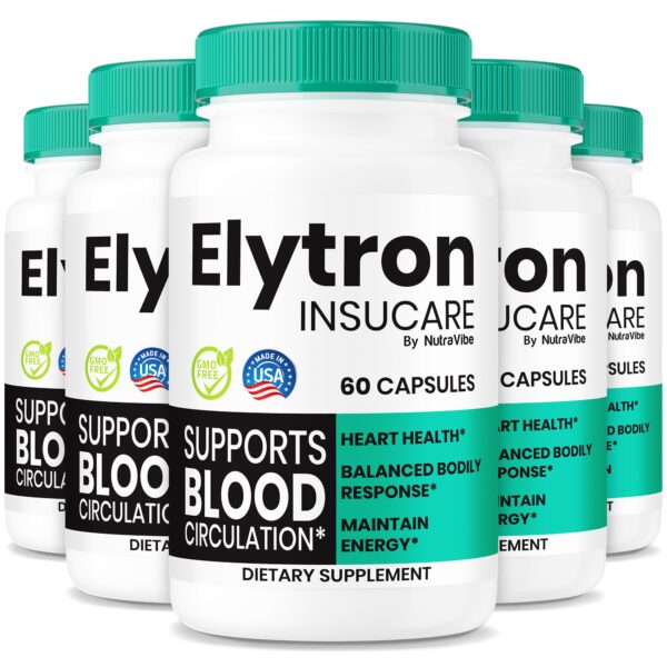 Elytron Insucare cápsulas fórmula diaria natural 300 unidades