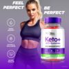 Frasco ProSlim Keto gomitas para controlar antojos y metabolismo