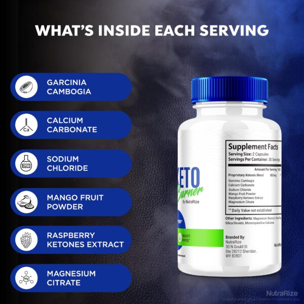 Elite Keto Burner vitaminas naturales para salud general