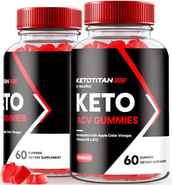 Paquete de gomitas Keto Titan ACV para pérdida de peso 120 unidades