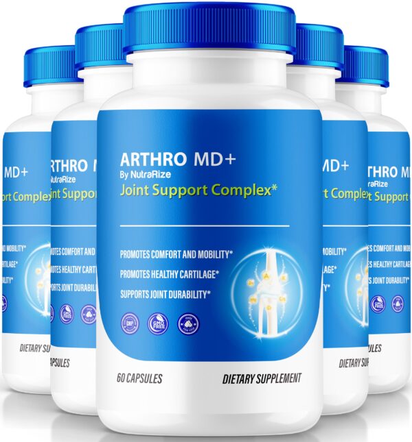 NutraRize Arthro MD+ cápsulas soporte articular paquete 5