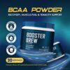Booster Brew Powder etiqueta lateral