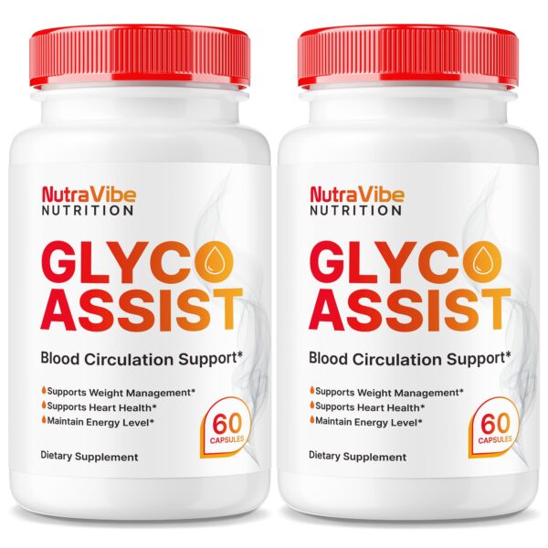 Paquete doble cápsulas Glyco Assist para energía y circulación