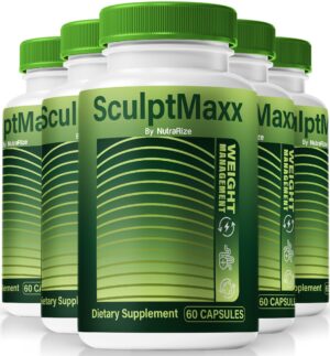 SculptMaxx cápsulas apoyo fitness paquete 5