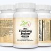 Detalle de cápsulas detox para colon y hígado Zen Supplements