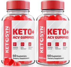 Paquete de gomitas Ketosyn ACV Keto NutraRize