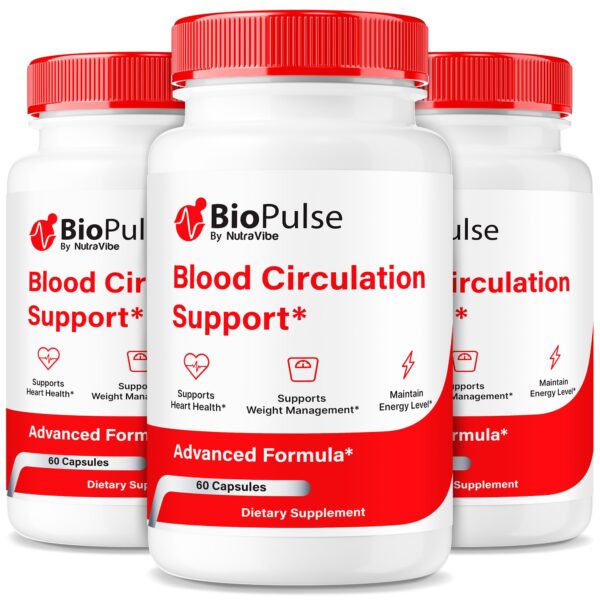 Paquete de 3 pastillas BioPulse para salud general