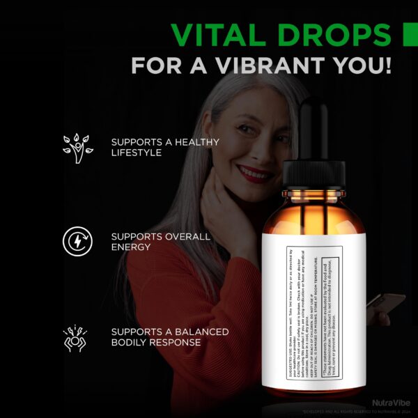 Suplemento natural Glyco Shizen gotas para energía y salud