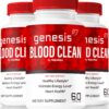 Paquete de tres cajas cápsulas Genesis Blood Clean para detox