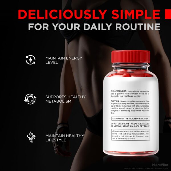 NutraVibe gomitas ACV natural para salud general NewHealth