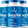 NutraRize GlucoTox suplemento natural 3 pack caja