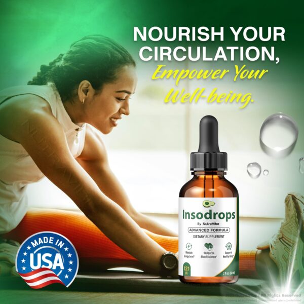 Gotas Insodrops en etiqueta