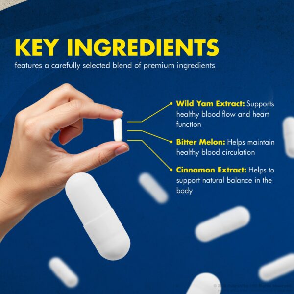 Capsulas Biosulin de NutraVibe fácil de tomar y naturales