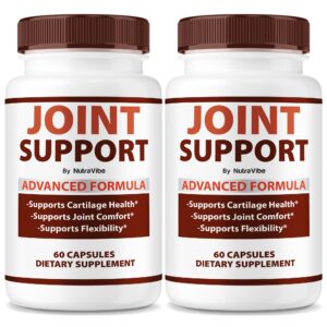 Paquete de cápsulas NutraVibe para soporte articular y movilidad