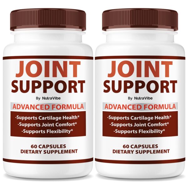 Paquete de cápsulas NutraVibe para soporte articular y movilidad