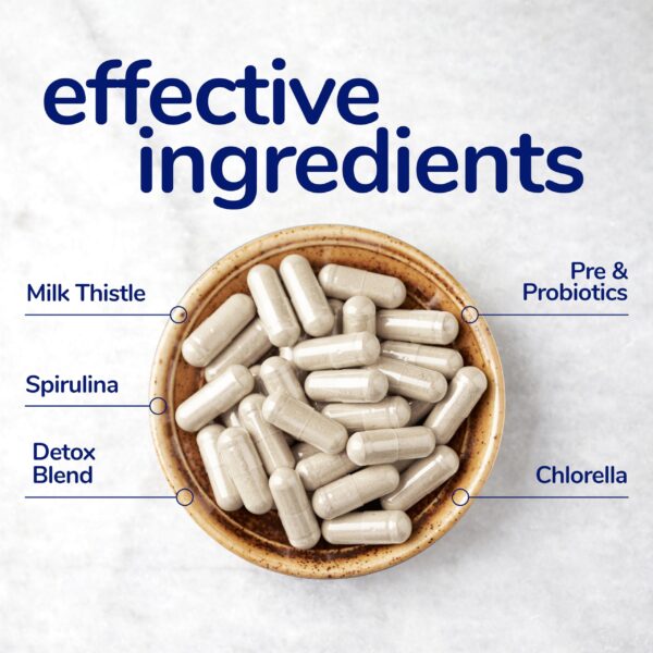 her own Cleanse soporte natural para limpieza y regularidad intestinal