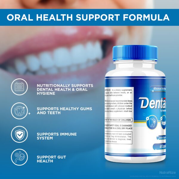 Dentaforce suplemento natural para dientes encías saludables