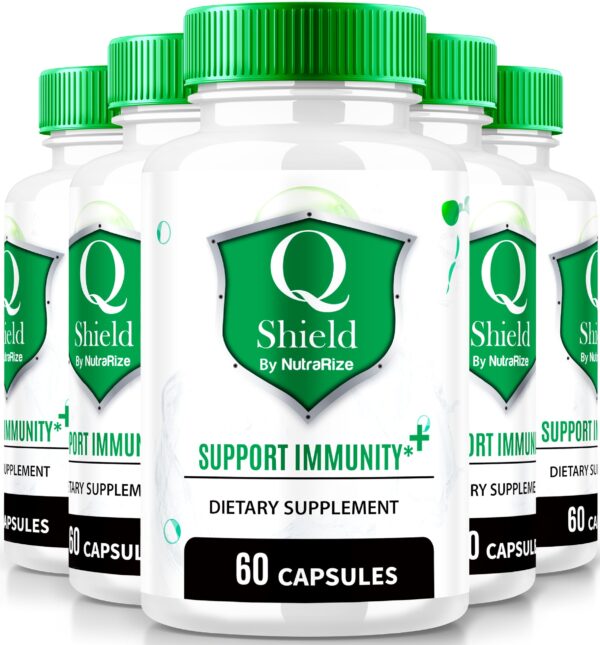 Cápsulas Q Shield paquete 5 NutraRize suplemento natural