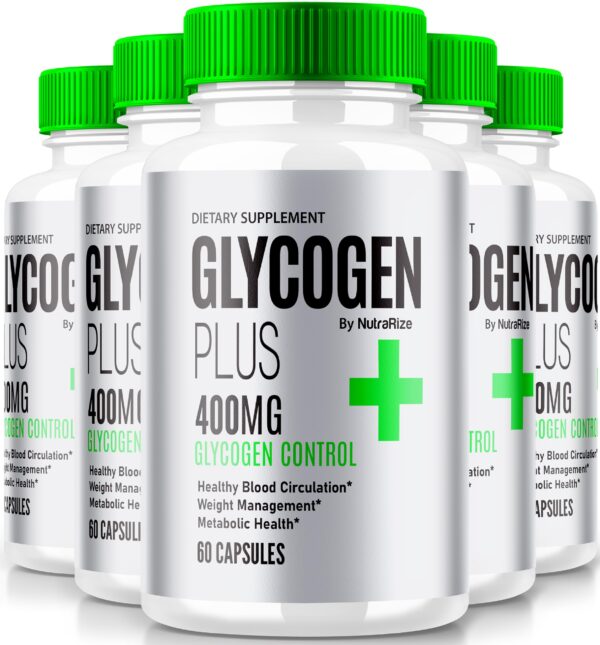 Glycogen Plus cápsulas suplemento natural salud y bienestar