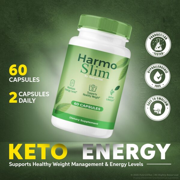 Suplemento HarmoSlim 300 cápsulas para apoyo fitness