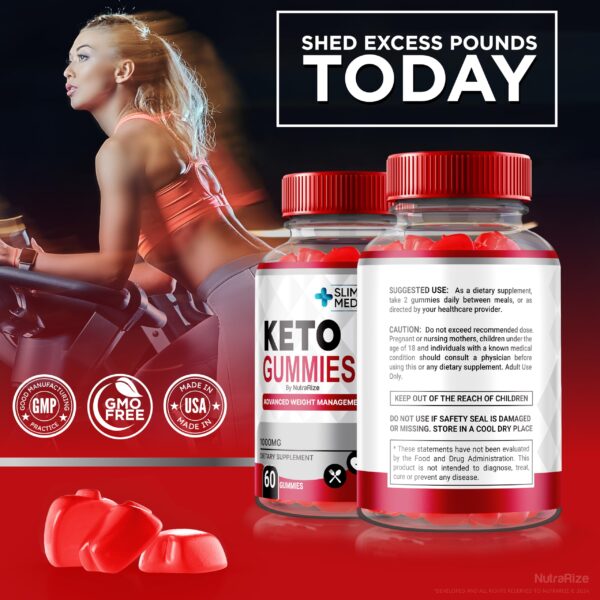 Detail de ingredientes naturales en gomitas Slim Mediq Keto