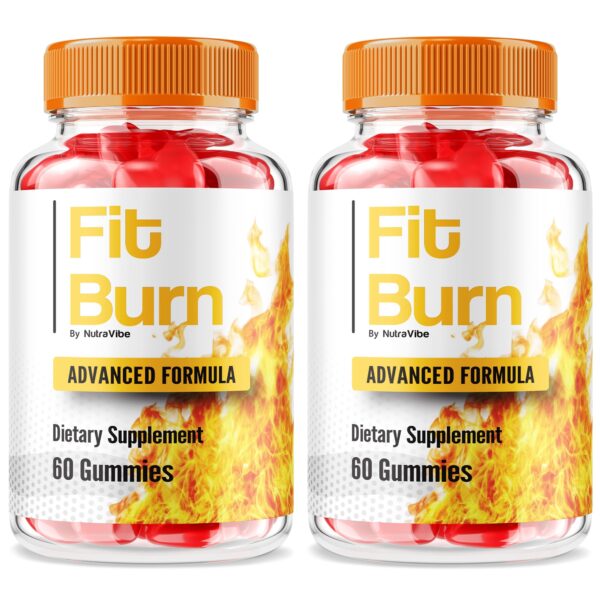 Paquete Fit Burn Gummies keto y ACV 120 gomitas