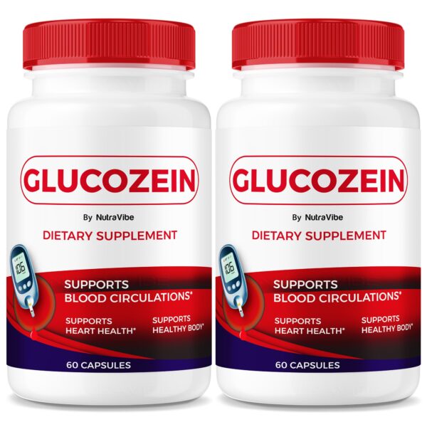 Paquete de GlucoZein cápsulas soporte diario doble