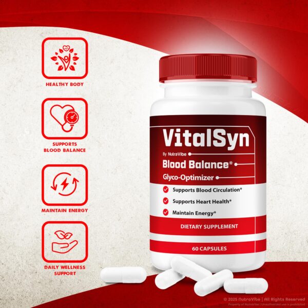 Etiqueta de ingredientes de VitalSyn