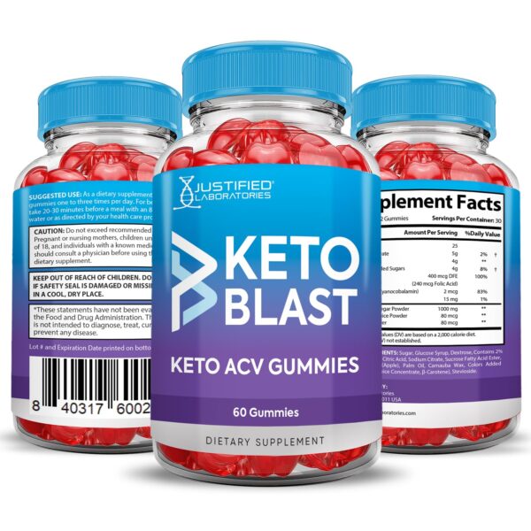 Version 1.0.0 Gomitas keto blast sin gluten fabricadas con pectina