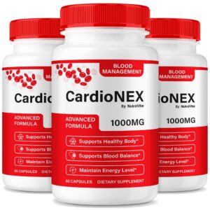 Empaque frontal CardioNEX cápsulas soporte corazón y circulación