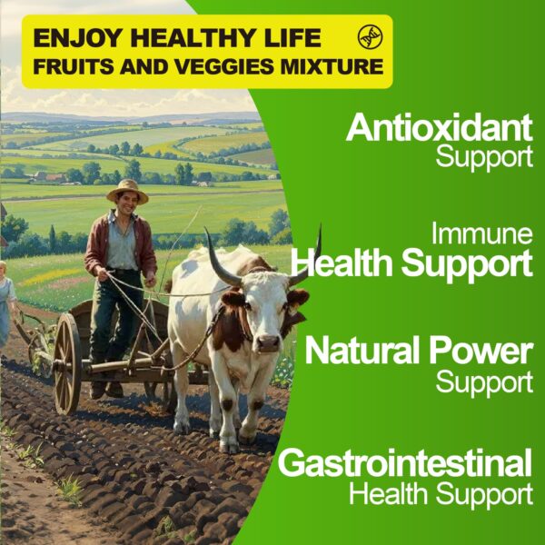 Lado del paquete gominolas MEGNETA Supergreens para detox