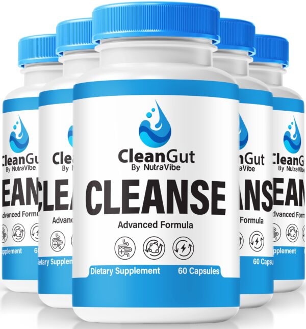 Cápsulas Clean Gut para mujeres salud intestinal bien estar