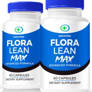 Paquete de 2 Flora Lean Max cápsulas para salud y fitness
