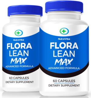Version 1.0.0 Paquete de 2 Flora Lean Max cápsulas para salud y fitness