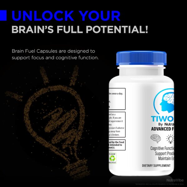 Cápsulas Tiworld para foco y energía sostenida